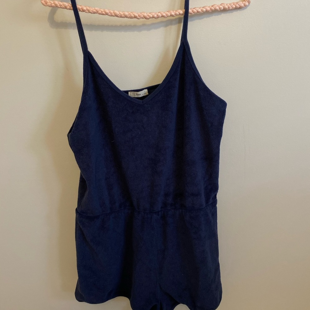 TNA romper beach cover up so cute!
